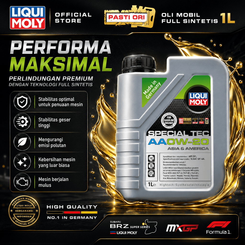 Oli Mobil 0W-20 LIQUI MOLY Special Tec AA 1L - Harian Touring 6738