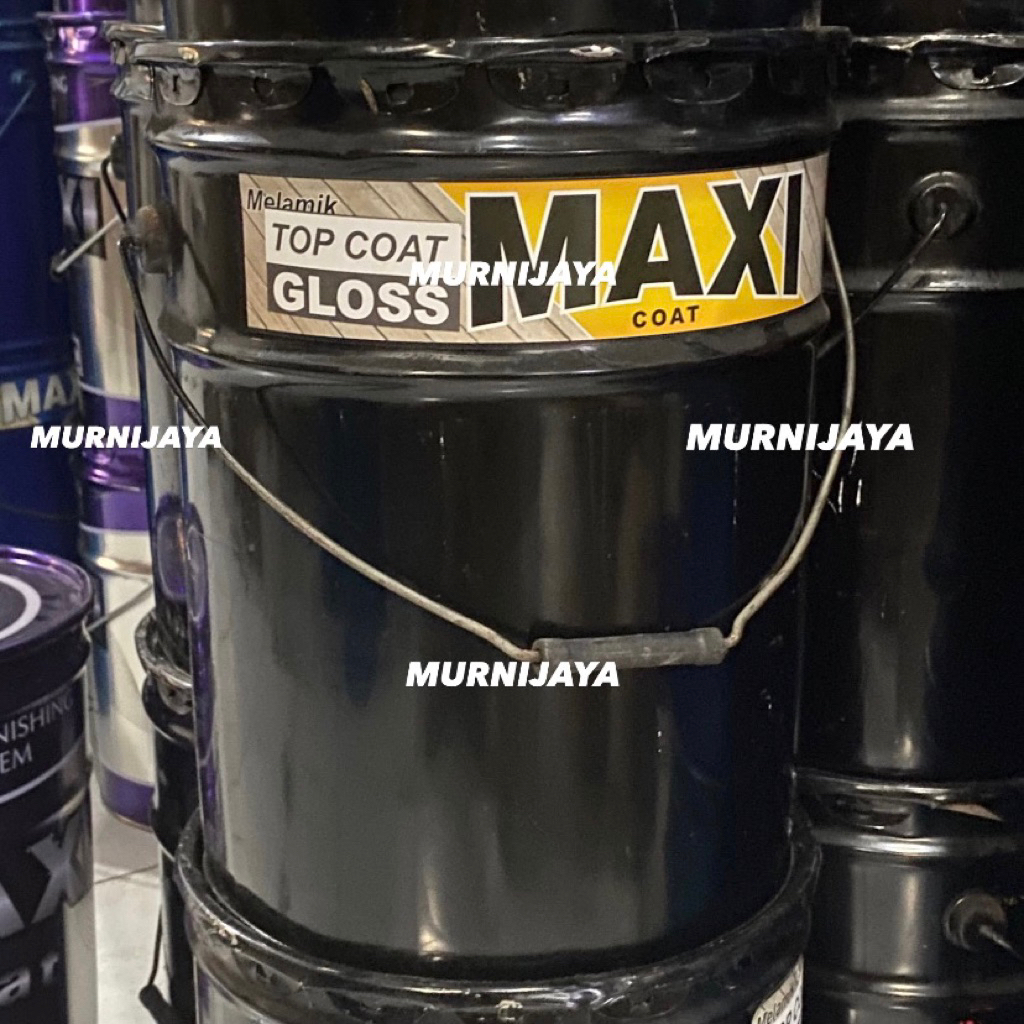 [KHUSUS P.JAWA] MAXI COAT SANDING SEALER / TOP COAT GLOSS  20L PIL/PAIL + HARDENER SET / CAT MELAMIN