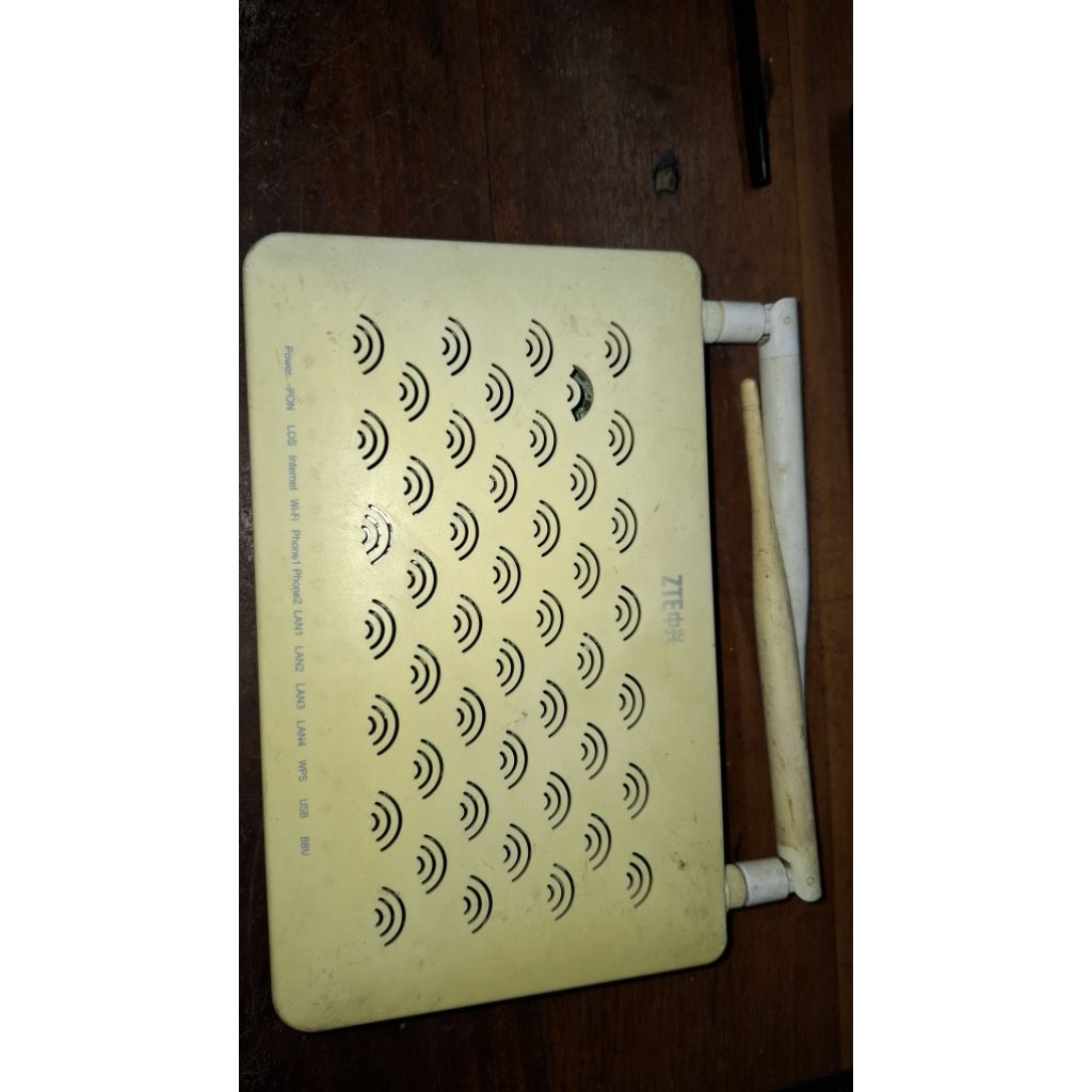 ONT ZTE F609 V1 PON BIRU