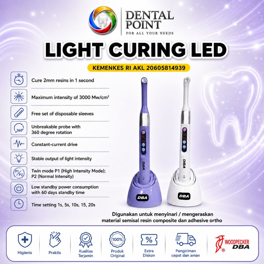 Light Cure / Laser I LED DBA Woodpecker
