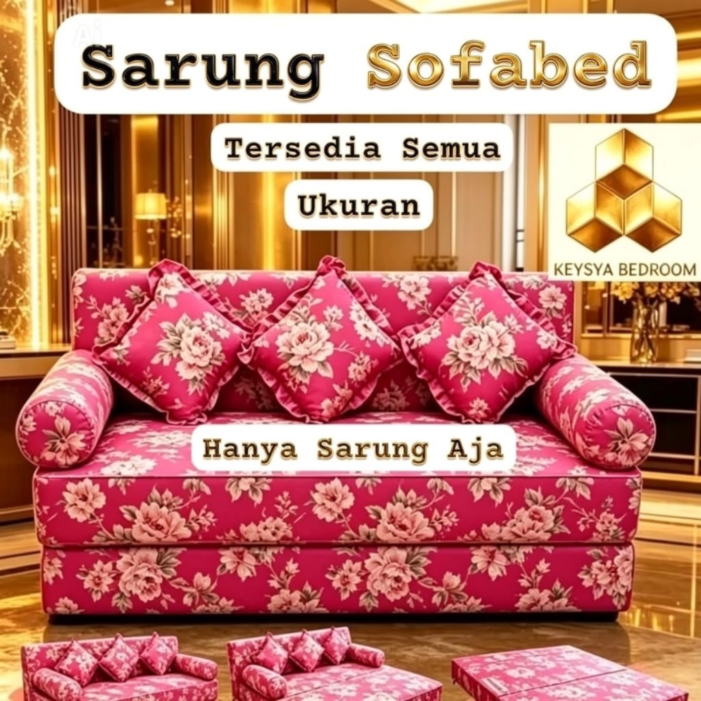 Sarung Sofabef Multifungsi Sarung Sofabed INOAC Cover Sofabed INOAC Cover Sofabed Busa Inoac