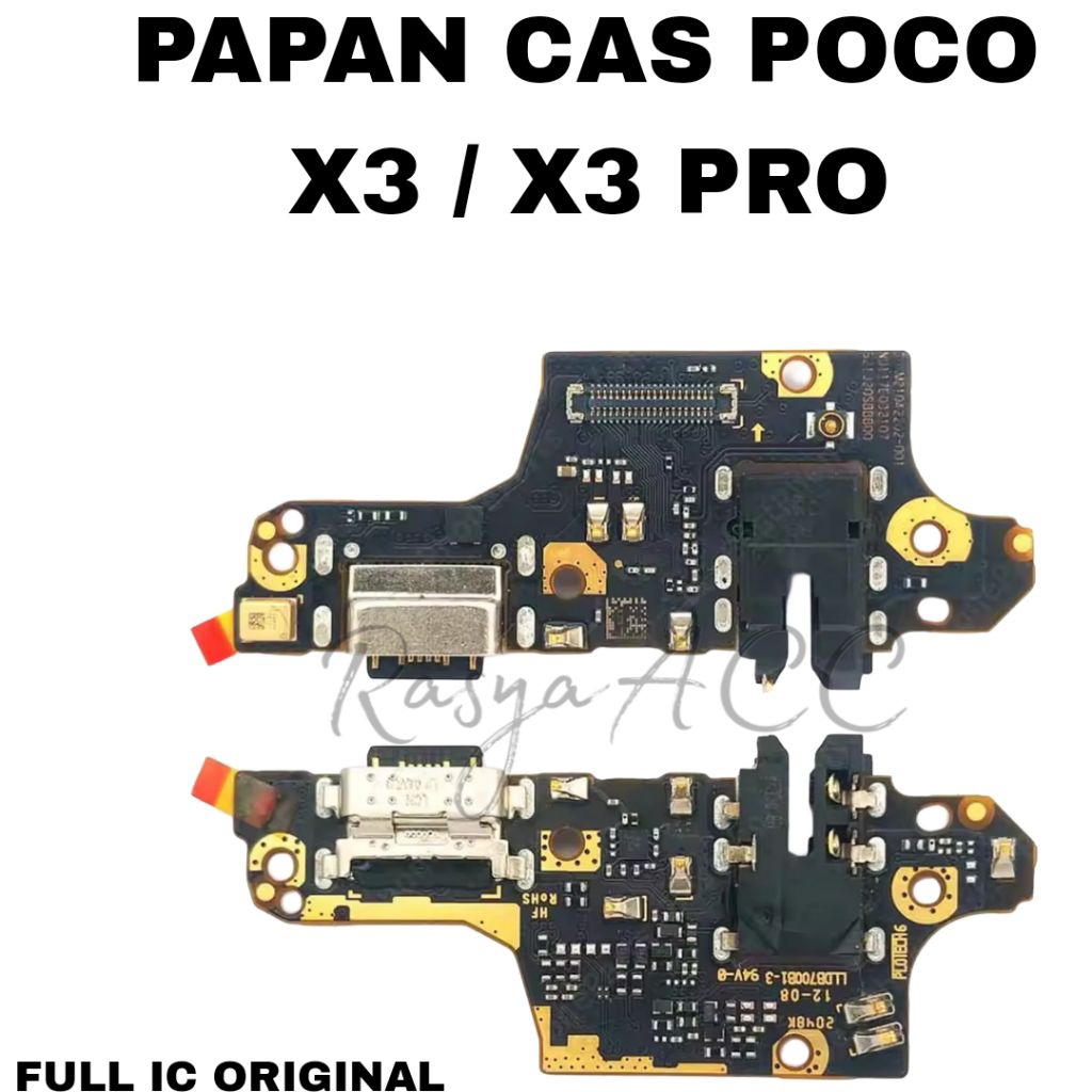 CONECTOR CAS ORI PAPAN CAS PCB CAS POCO X3 NFC / X3 PRO