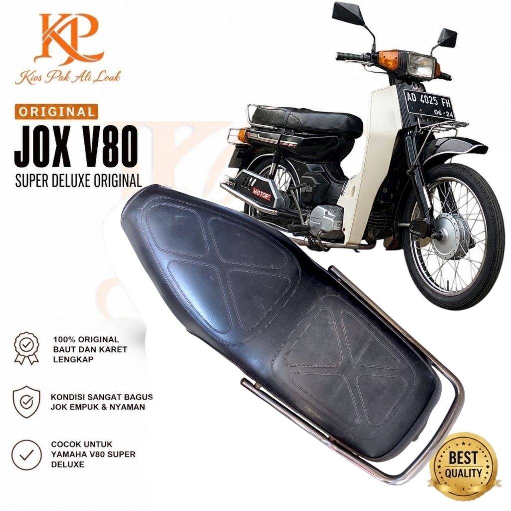 Sadel Jok Yamaha V80 Super Deluxe Original Asli Copotan Motor Kondisi Istimewa