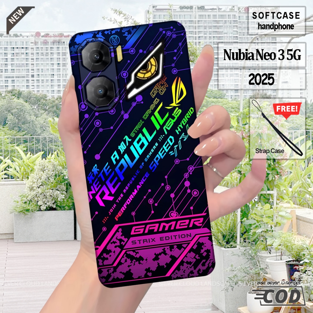 Case ZTE Nubia Neo 3 5G 2025 Terbaru - Casing Softcase Silikon Smartphone Handphone - CaseMyway