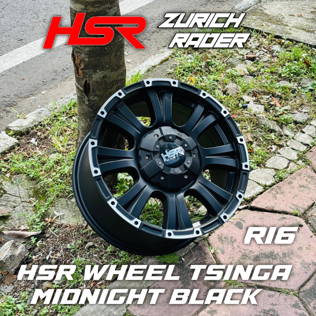 Velg Mobil Ring 16 Untuk Taruna Cortez Rush Xpander Xl7 Dll R16 Hsr Wheel Tsinga Pcd 5x114,3