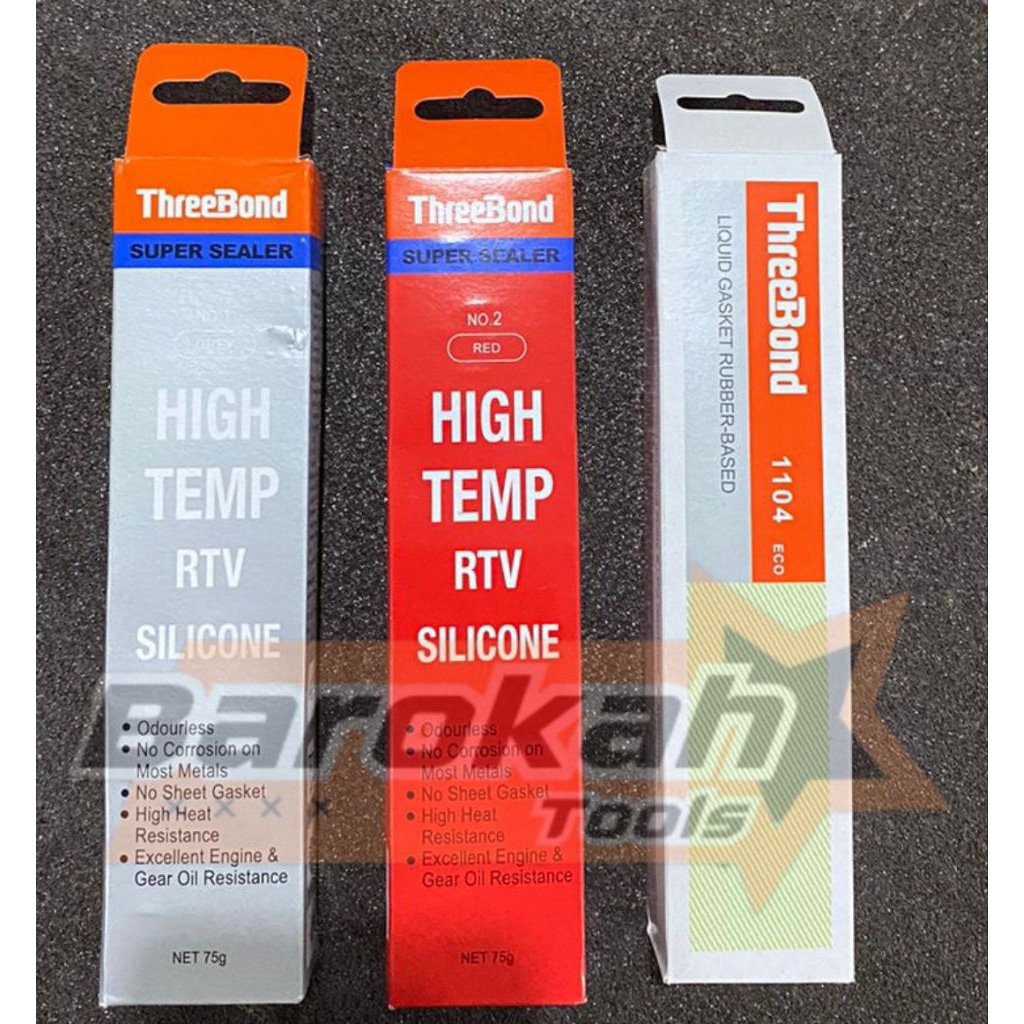 Lem threebond 1104 abuabu / Lem threebond High temp RTV Reed / Lem threebond High temp RTV grey