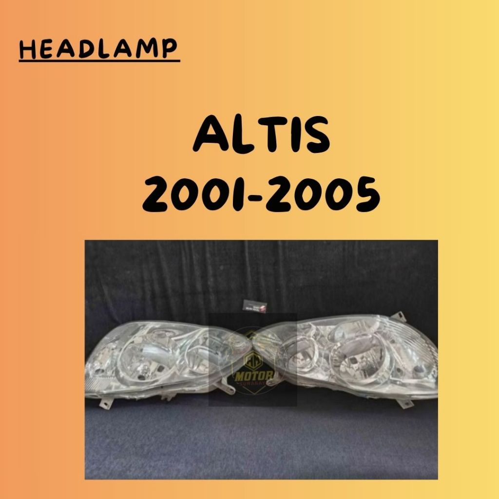 Headlamp Altis 2001-2005