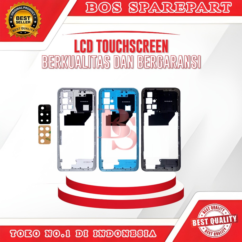 BEZEL XIAOMI REDMI 10 / TUTUP MESIN HP