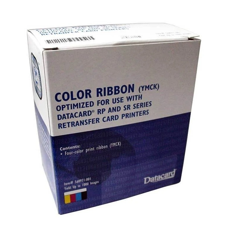 Ribbon Film Datacard P/N 568971-001 Original Printer RP90 SR200 SR300