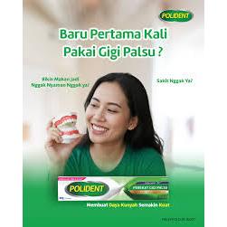 Lem Gigi Polident kecil 20 gr ED PANJANG