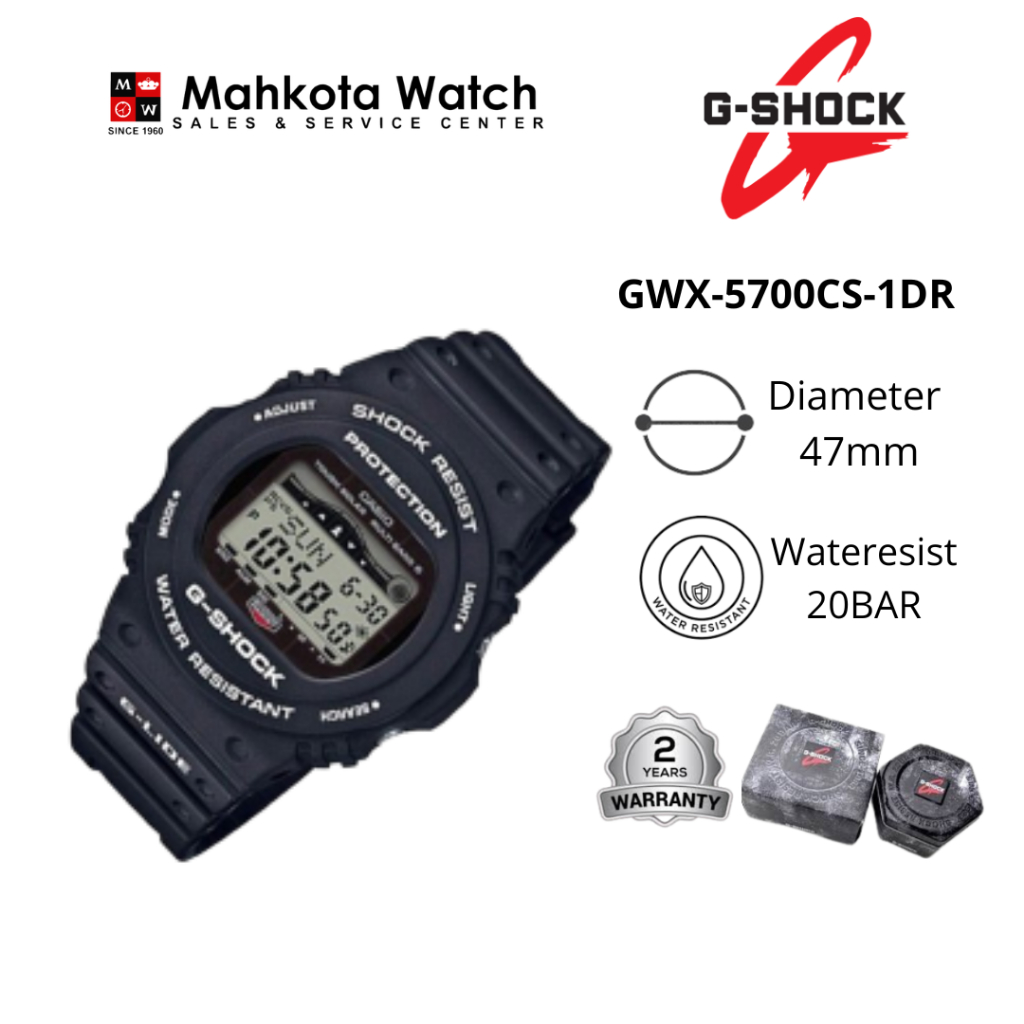 GSHOCK GWX 5700CS 1DR JAM TANGAN PRIA ORIGINAL