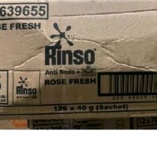 Rinso bubuk 1000 isi 126 per dus