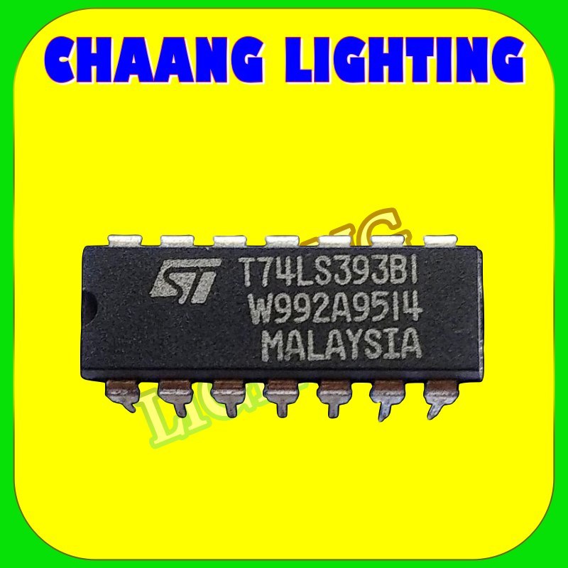 74LS393 LS393 IC SN74LS393N DIP 74LS393N T74LS393IB DM74LS393N 74393 DM74LS393