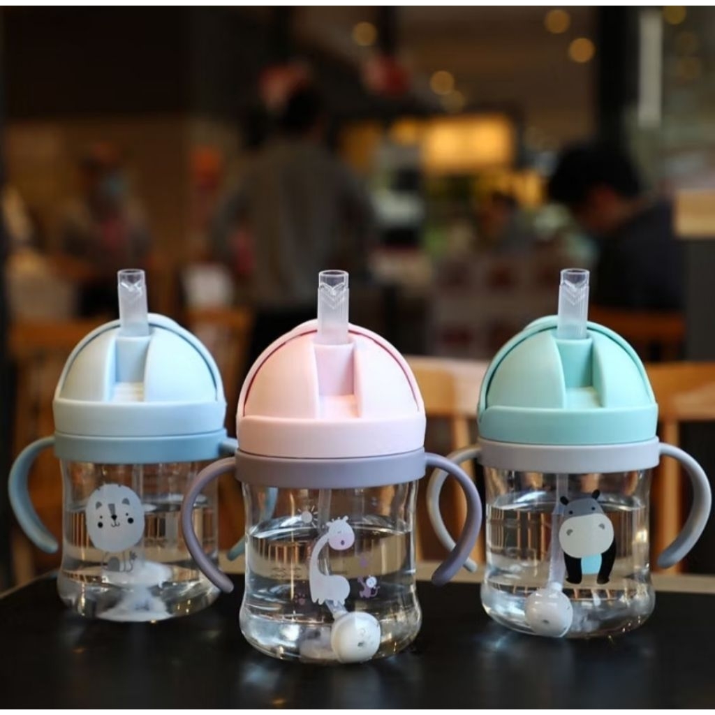 botol minum bayi anti tumpah / botol minum anak