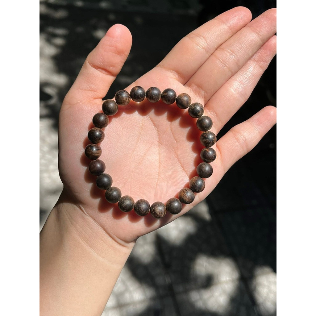 Gelang Gaharu Kalimantan Asli Alami Tenggelam / 8mm
