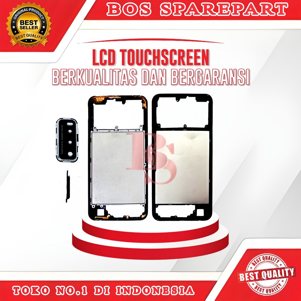 BEZEL VIVO Y20 / Y12S / Y20S / TUTUP MESIN HP