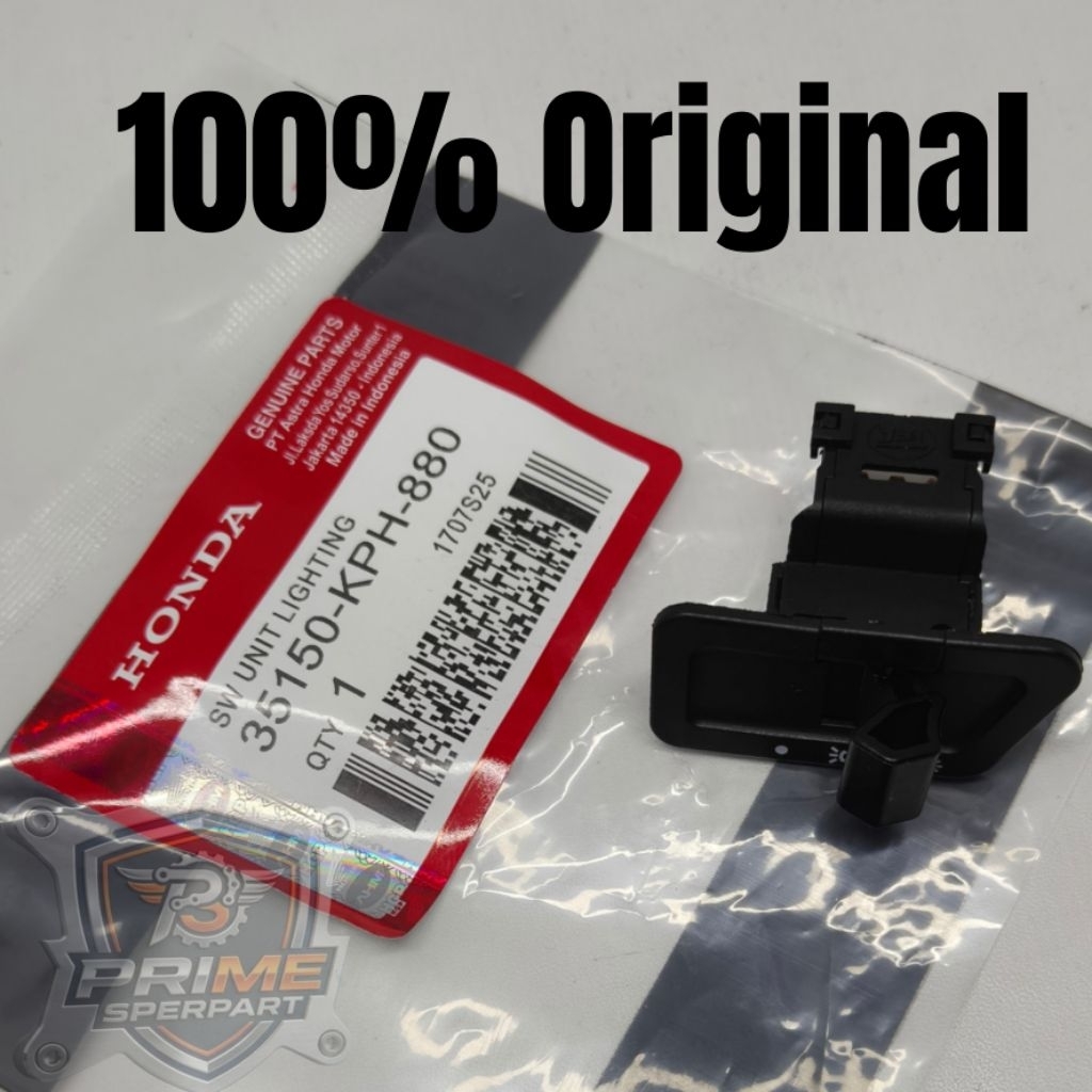 TOMBOL LAMPU HONDA KHARISMA 35150-KPH-880
