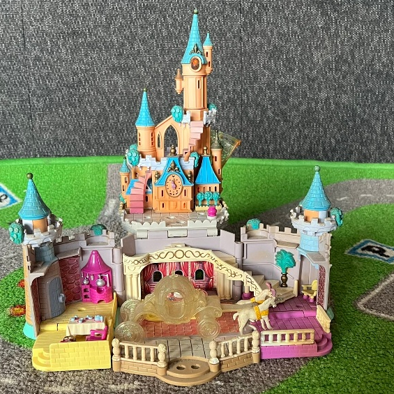 VintagePolly Pocket Disney Castle Cinderella Princess