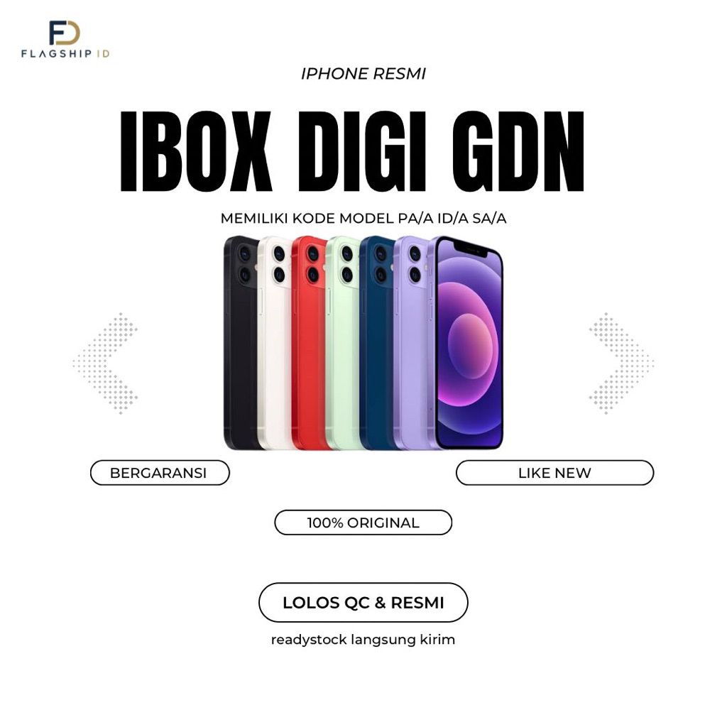 FLAGSHIP ID Ip 12 mini 64 gb 128 gb 256 gb IBOX