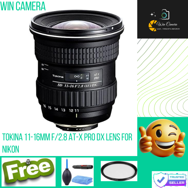 Lensa Tokina 11-16mm f/2.8 AT-X Pro DX Digital Lens for nikon / tokina 11-16mm for nikon