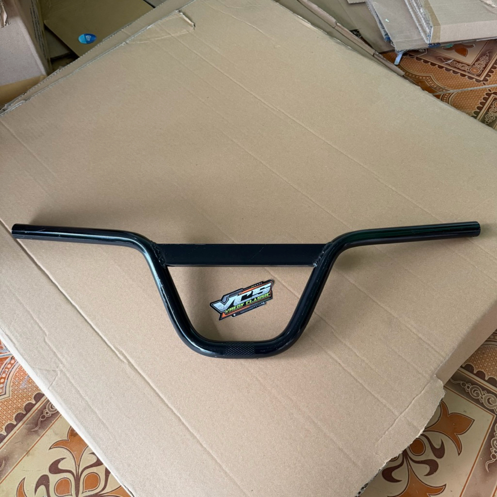 stang BMX TEBAL stang BMX merk SHJ tebal 2MM model LURUS PALANG KOTAK HITAM