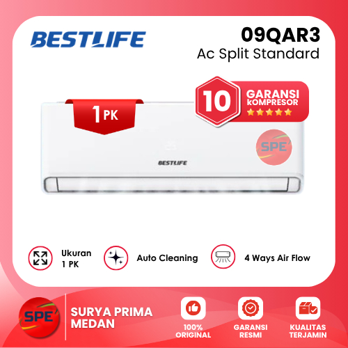 AC 1 PK BESTLIFE STANDARD 09QAR3 GARANSI RESMI (MEDAN)