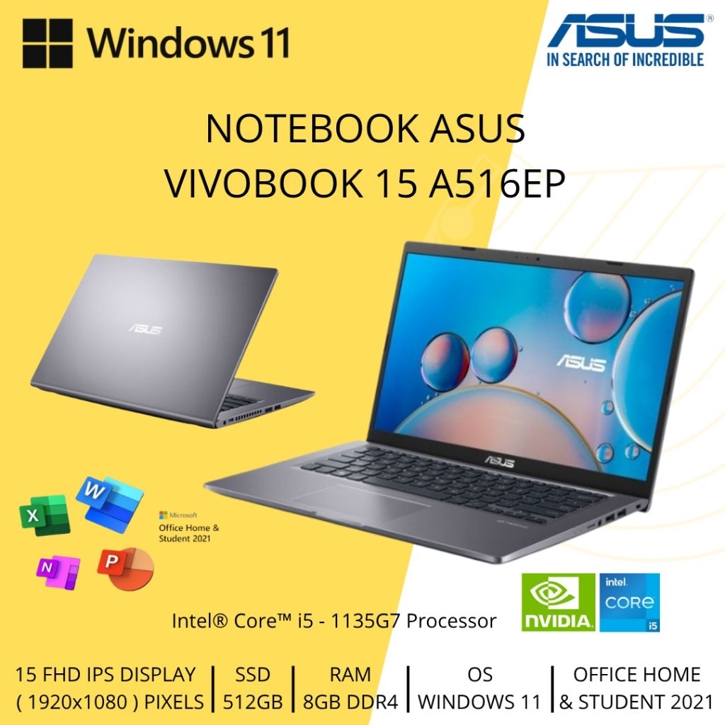 ASUS VIVOBOOK 15 A516EP