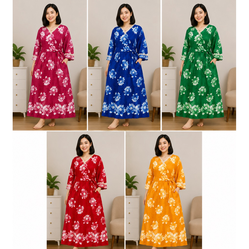 DASTER LONGDRESS GAJAH PUTIH CHIBI T3/4 TALI 4 SELEMPANG / DASTER GAJAH PUTIH / GAJAH PUTIH