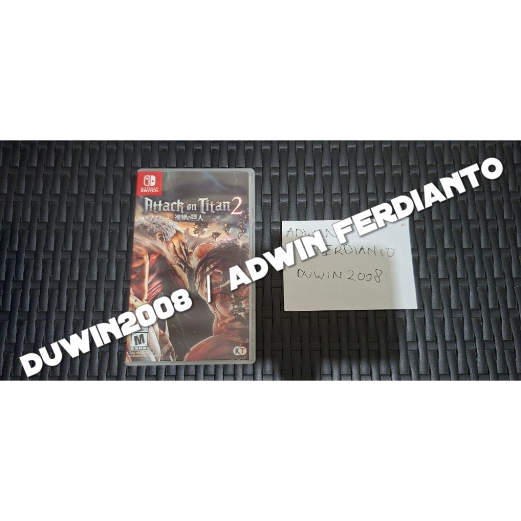 Nintendo Switch - Attack On Titan 2