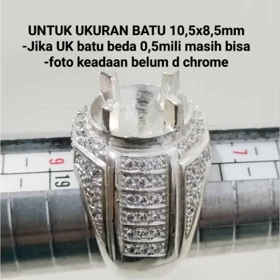 RING ALSUP TERBARU MODEL PERAK MICROSETTING