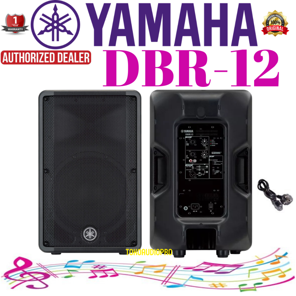 Speaker Yamaha DBR12 12" Speaker Aktif Original Yamaha DBR-12
