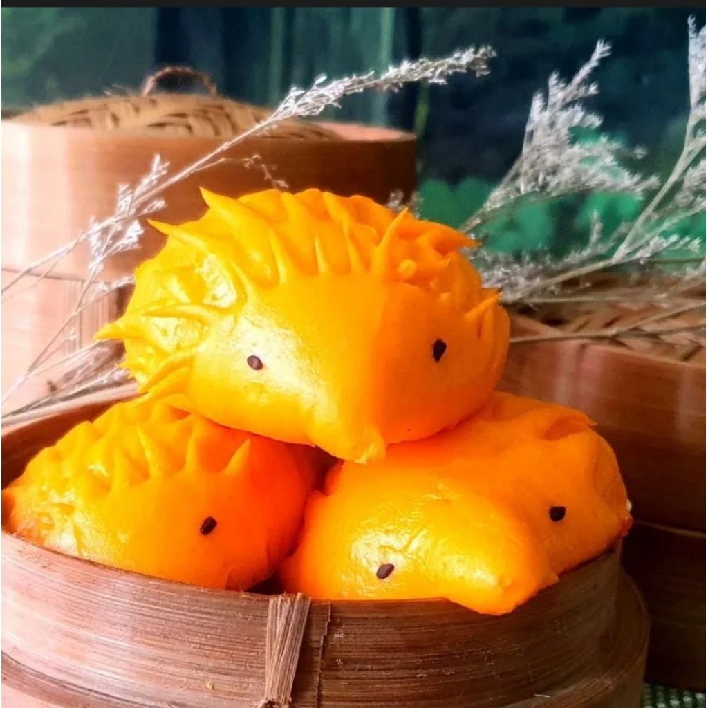 Pao Landak isi Coklat 3 pcs ( Matang )