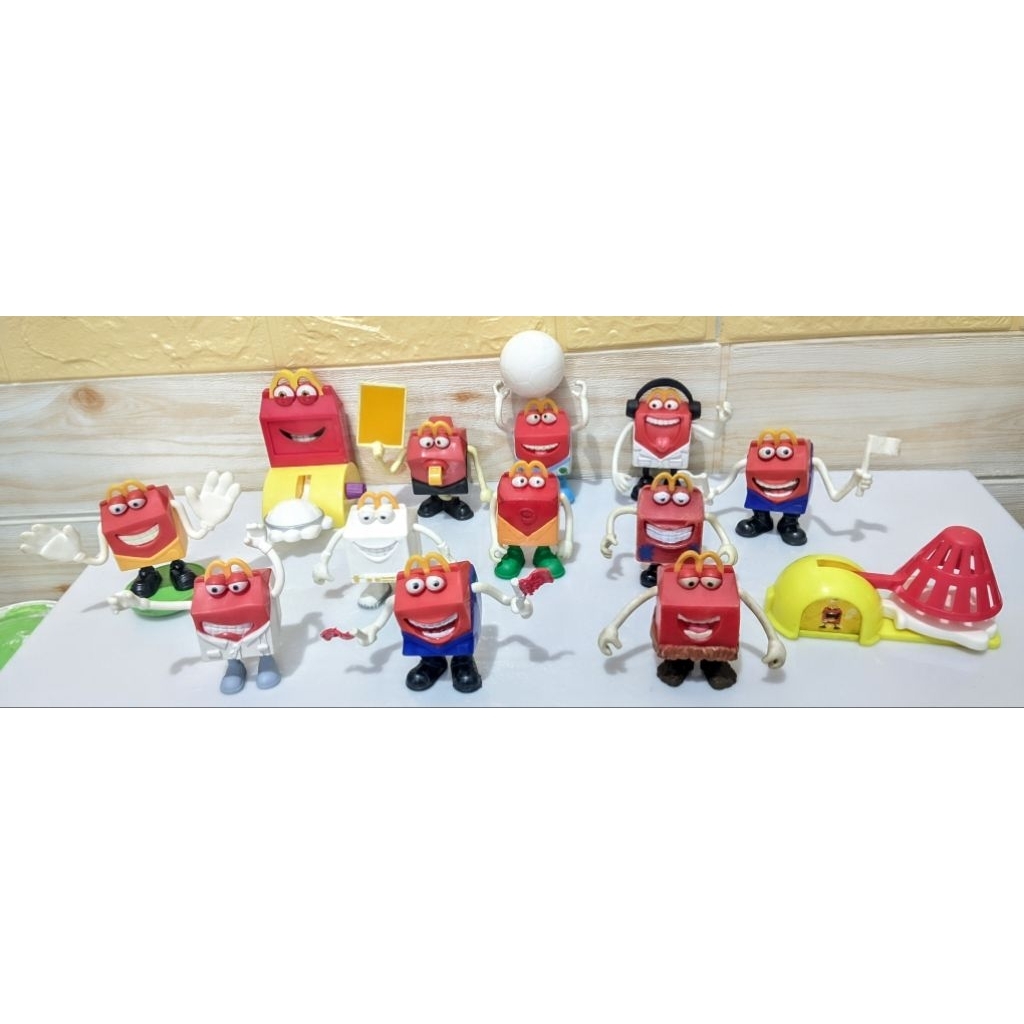 Maskot Box Mcdonalds 13 Figure Happy Meal