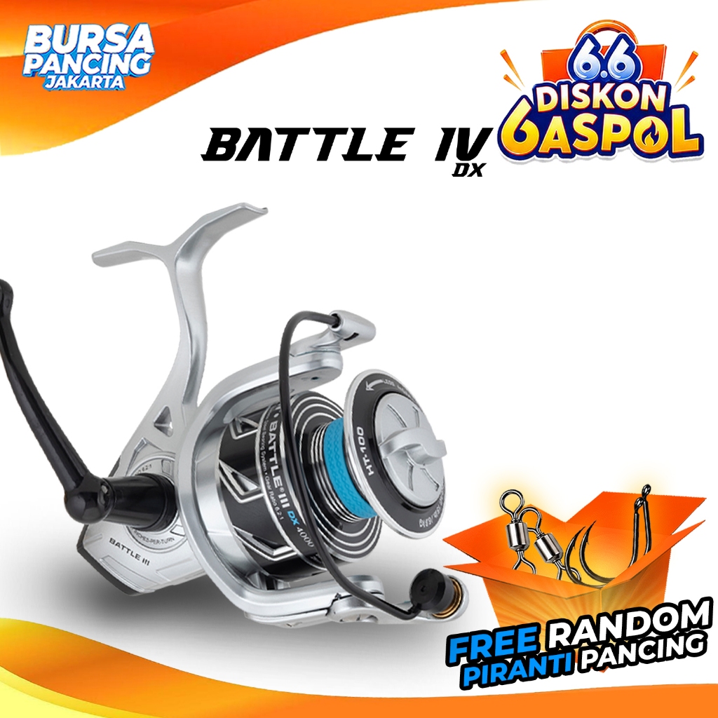 PENN Reel Pancing Spinning BATTLE IV DX 5+1BB 2500 - 8000 Hydro Armor system Full Metal Body