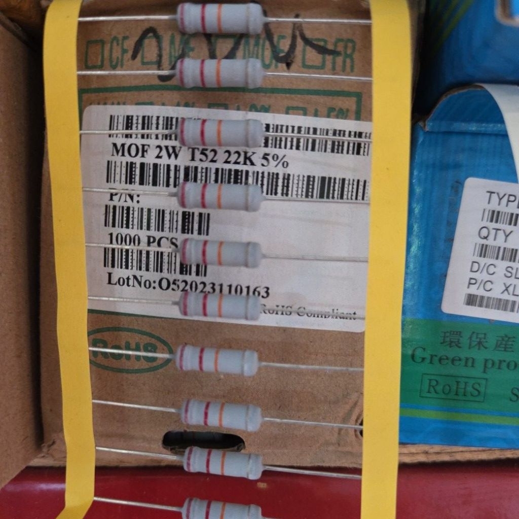 Resistor 22k 2watt metal film