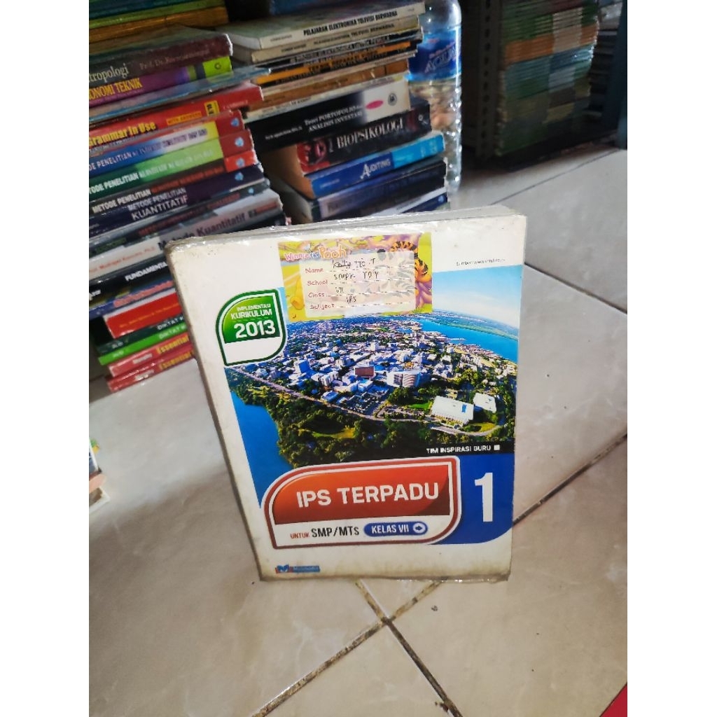 BUKU IPS TERPADU 1 UNTUK SMP MTS KLS 7