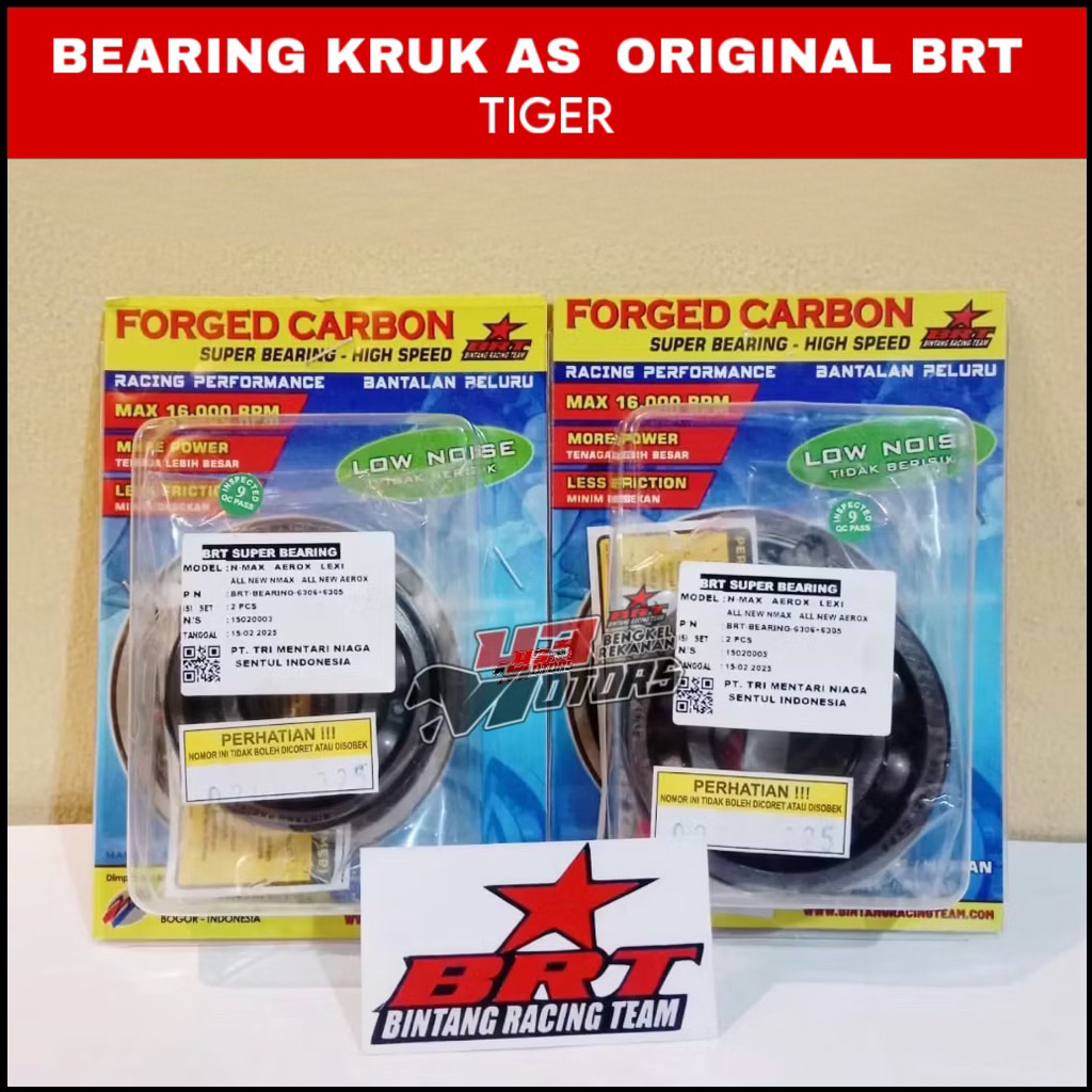(READY STOK) BEARING KRUK AS | TIGER | ORIGINAL BRT