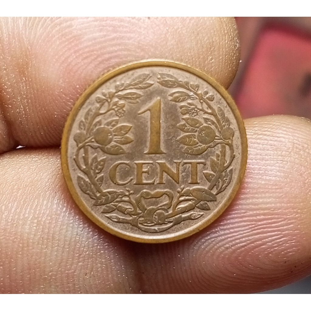 Koin 1 Cent Nederland 1929