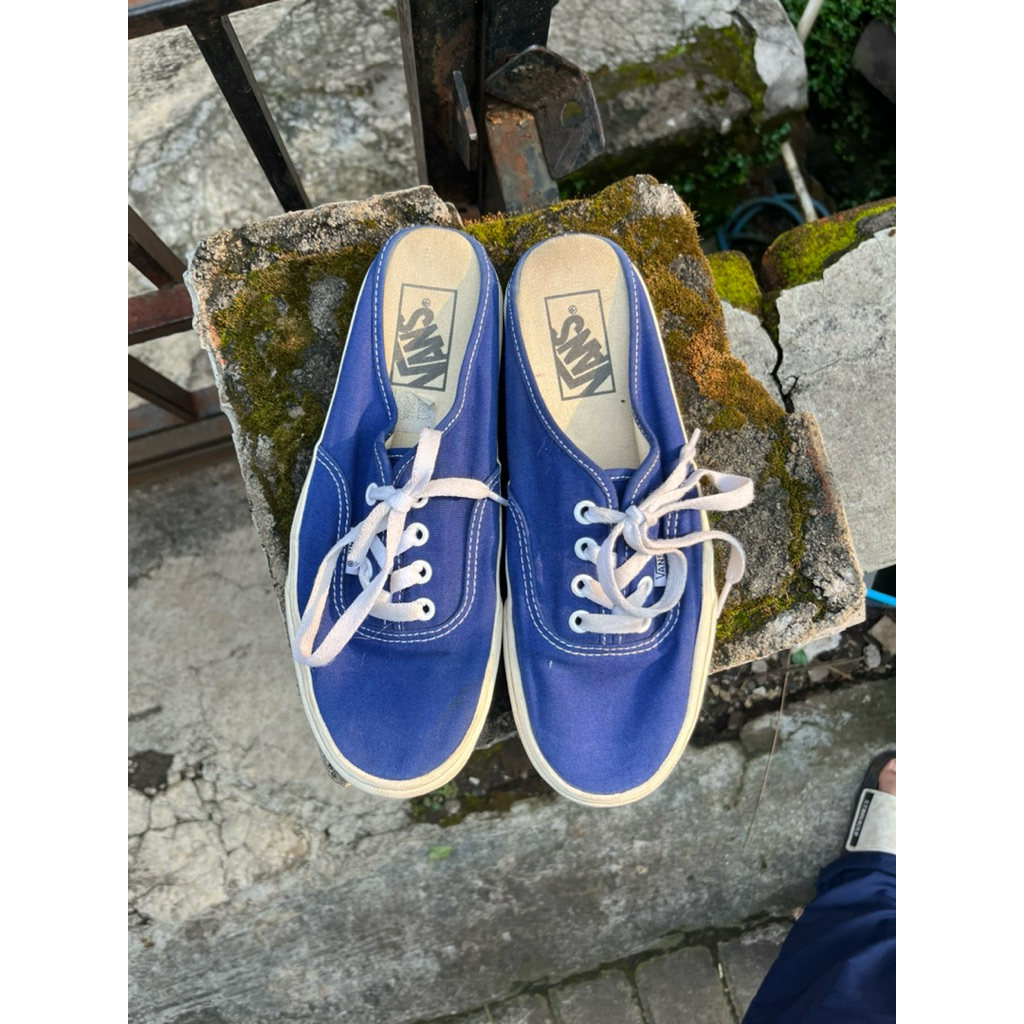 VANS MULE BLUE