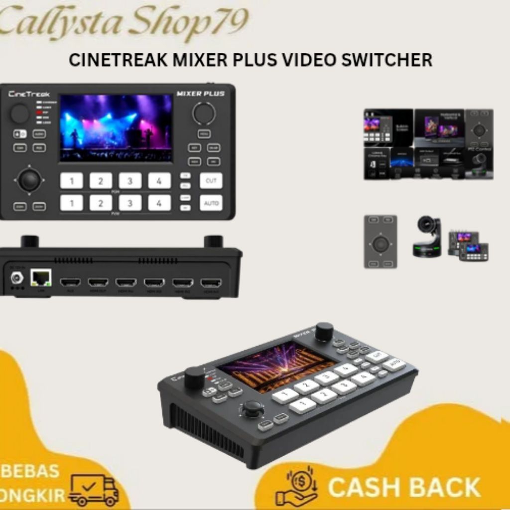 CINETREAK MIXER PLUS VIDEO SWITCHER
