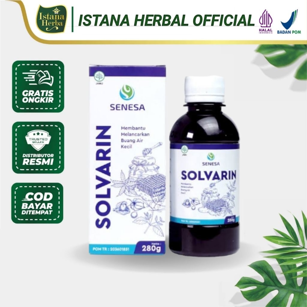 Madu Solvarin Atasi Keluhan Kencing Infeksi Saluran Kemih - 1 Botol