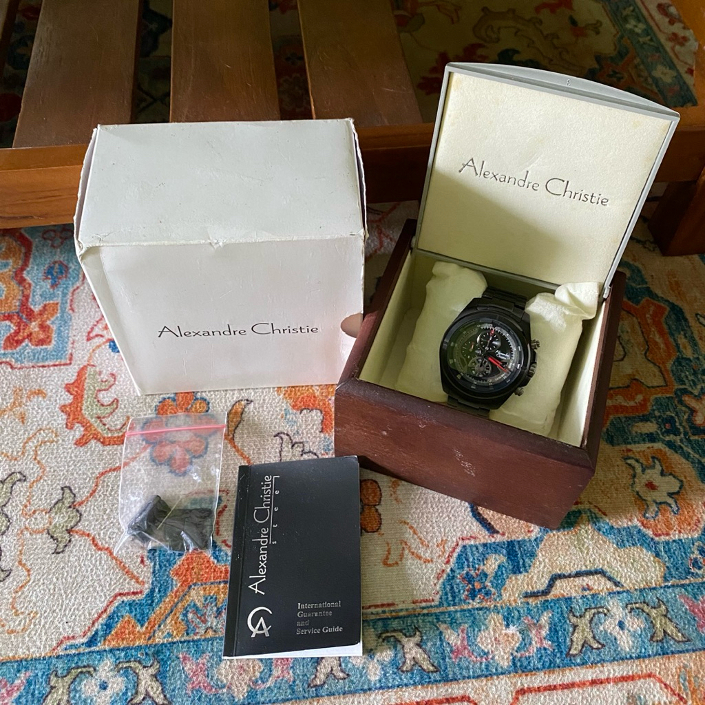 Alexandre christie chronograph preloved