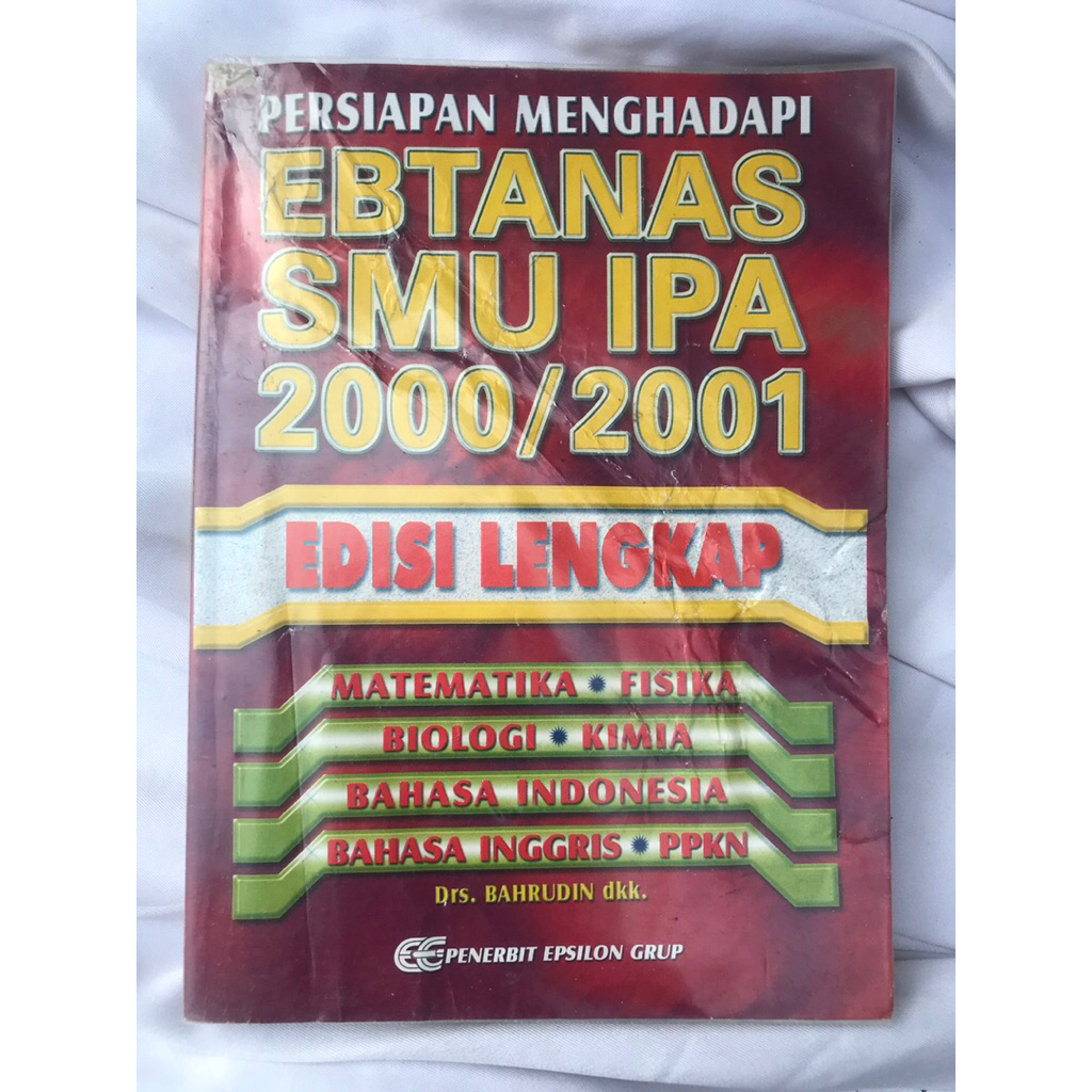 Entanas SMU IPA 2000/2001 edisi lengkap