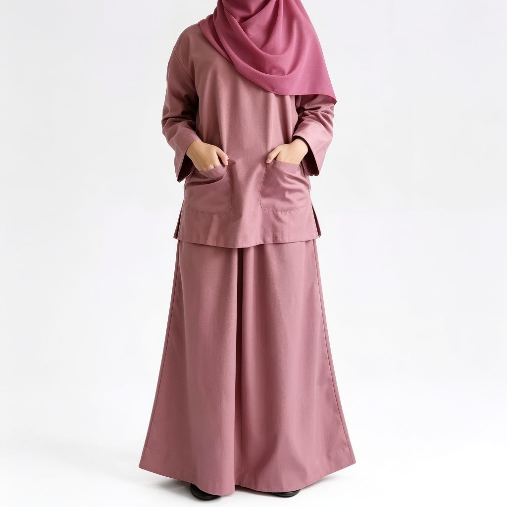 Baju OKA / Baju Medis ROK (V PANJANG) Free Bordir