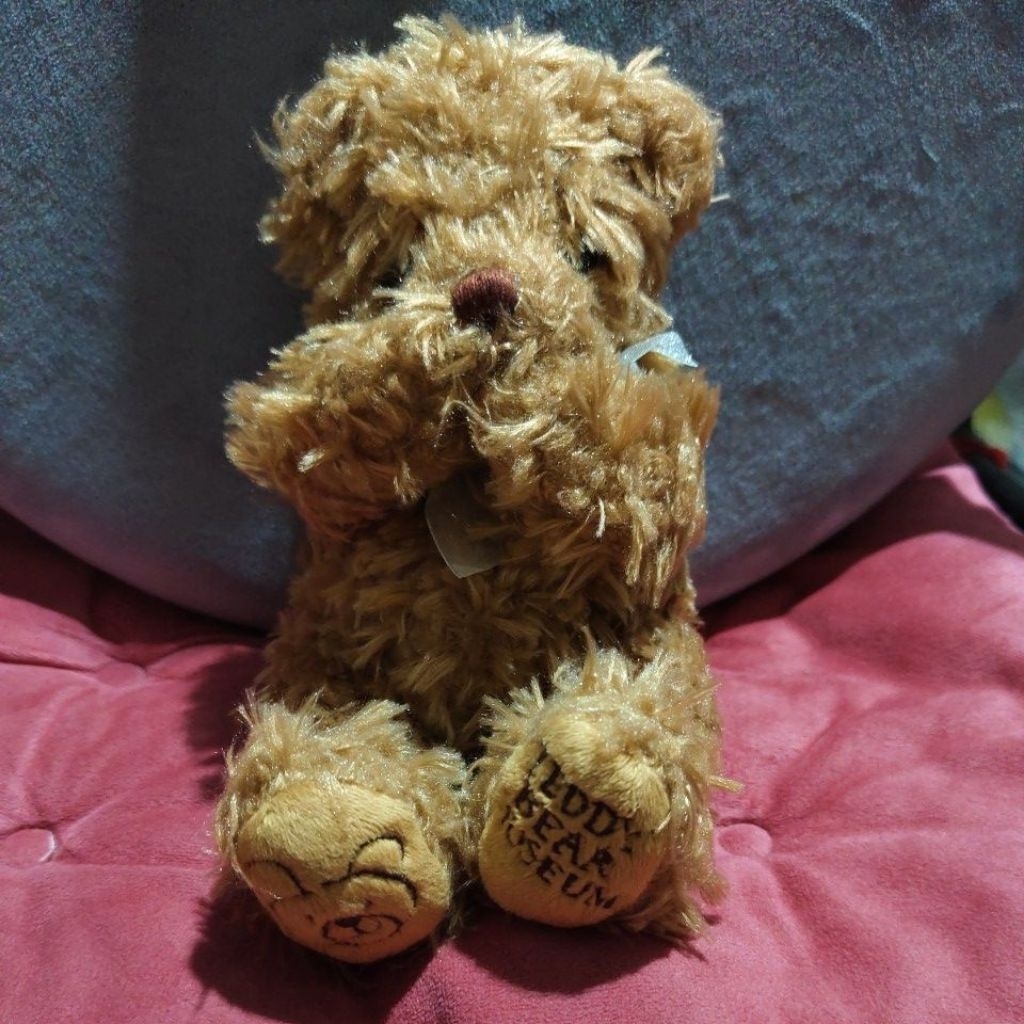 boneka teddy bear museum take off pikebu magnet ori