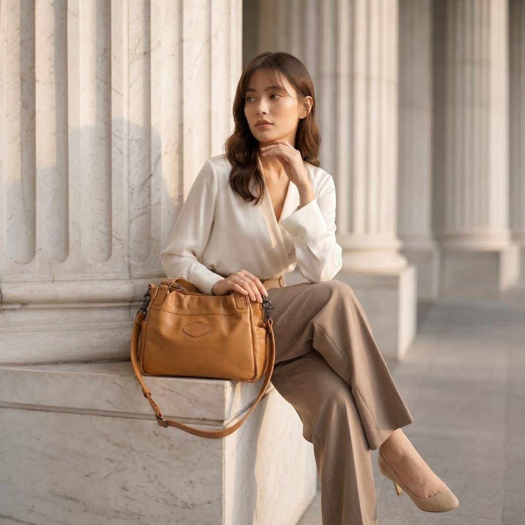 Radoce Bags - Tas Selempang Wanita - Tas Kulit Sapi Asli - MIRANDA