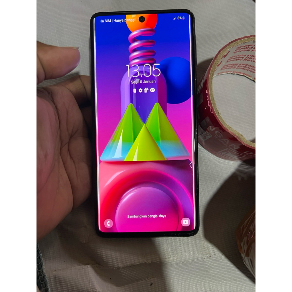 mesin samsung M51 ram 8/128 normal garansi