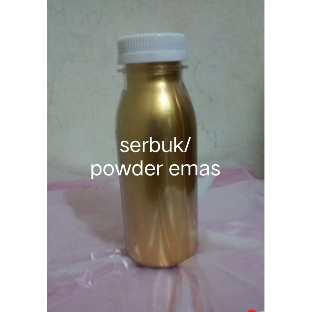 bubuk serbuk powder gold emas, pewarna resin, cat, furniture