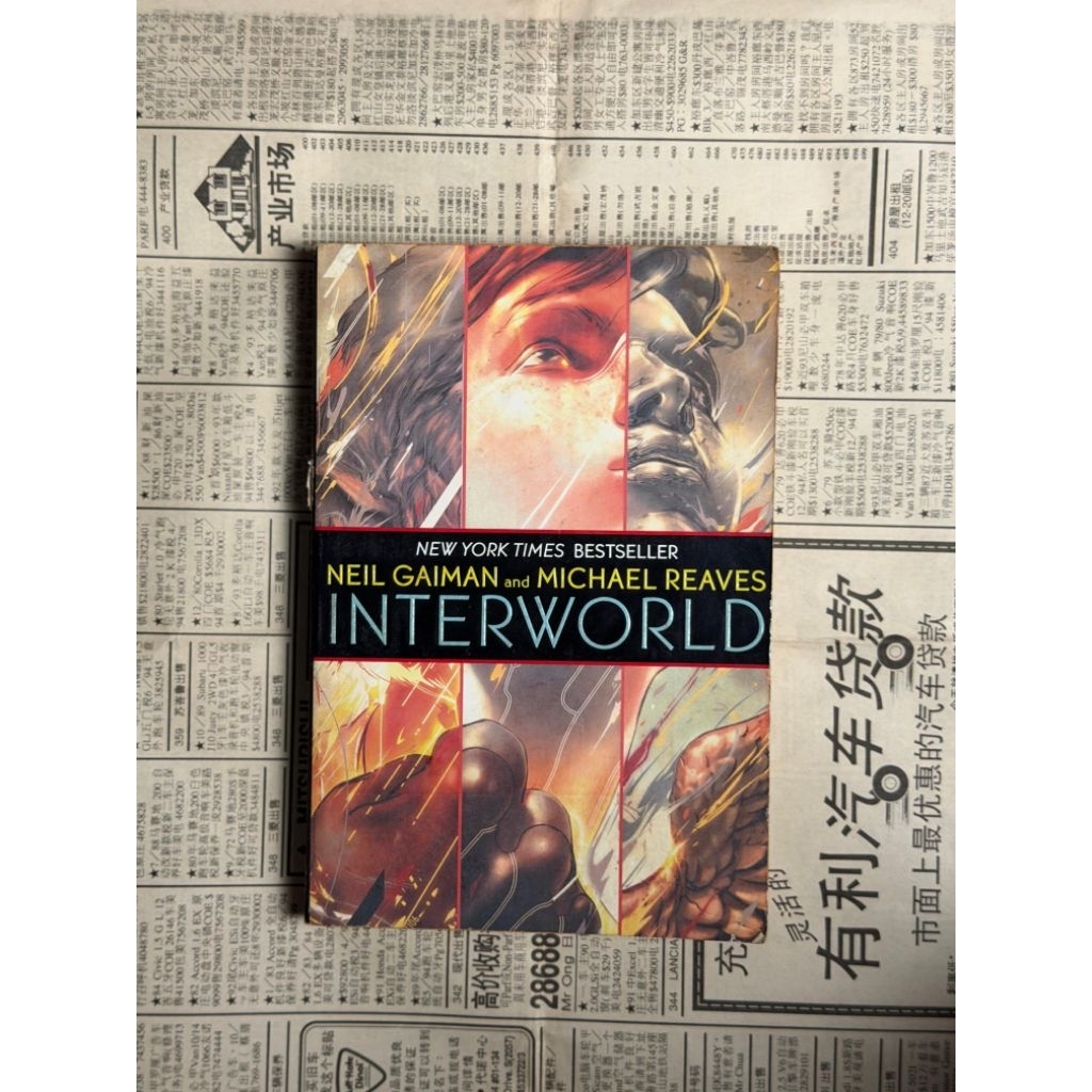 Buku Interworld - Neil Gaiman & Michael Reaves