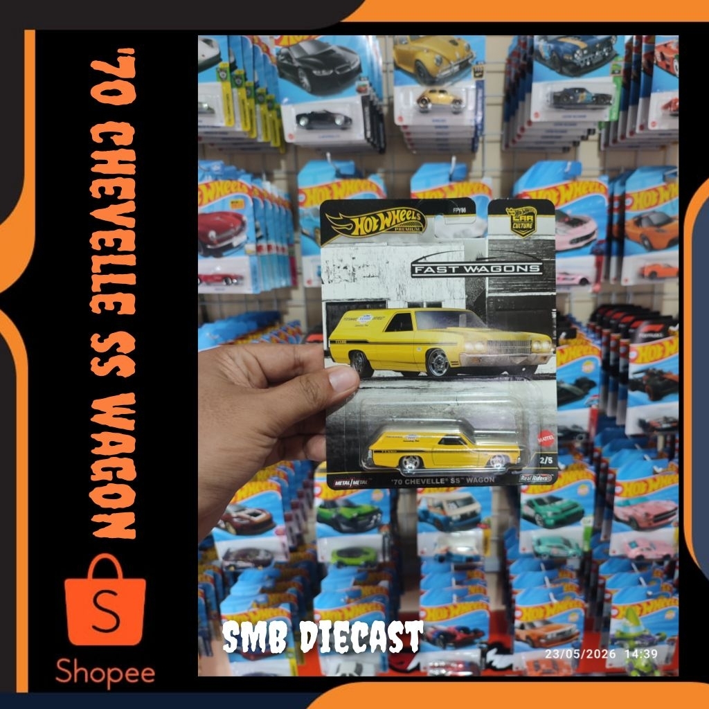HOT WHEELS '70 CHEVELLE SS WAGON FAST WAGON (PREMIUM)
